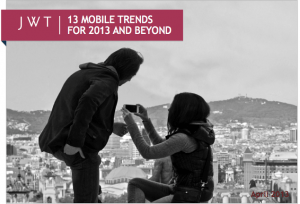 Tendencias móviles de JWT a partir del 2013