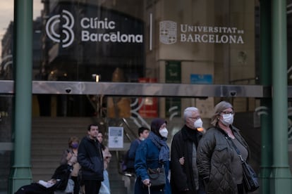 Hospital Clínico de Barcelona.
